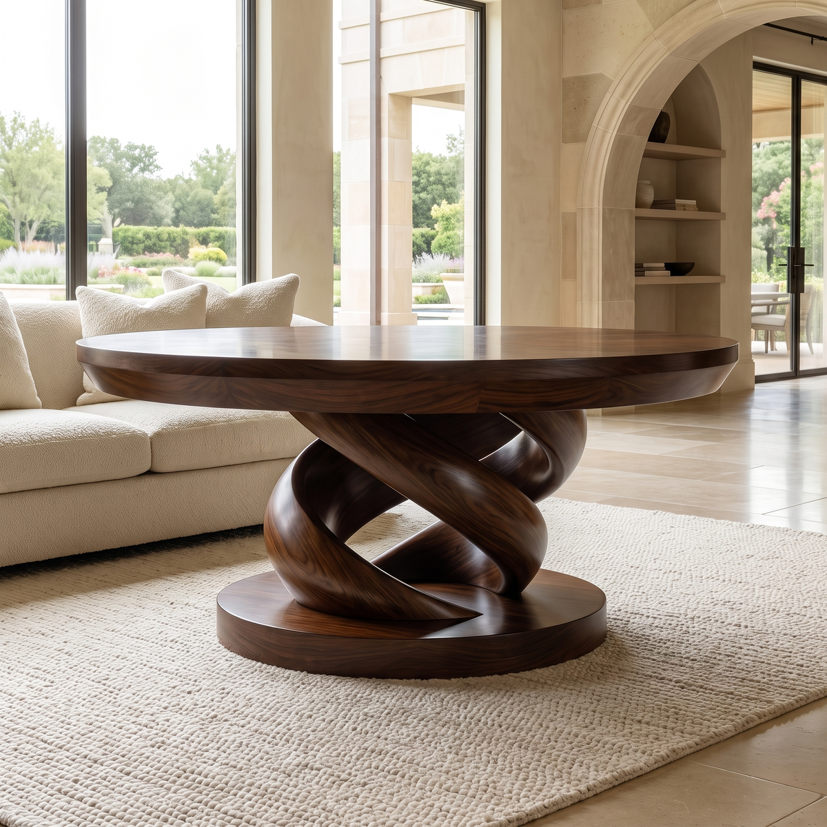 Virella Handcrafted Solid Wood Coffee Table SPA925789
